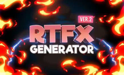 AE脚本-特效动画元素生成器 RTFX Generator-rtfx-generator-440-fx-pack