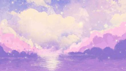 唯美浪漫梦幻动态背景AE模板