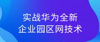 实战华为全新企业园区网技术