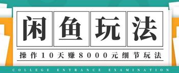 龟课·操作闲鱼项目玩法实战班第12期课