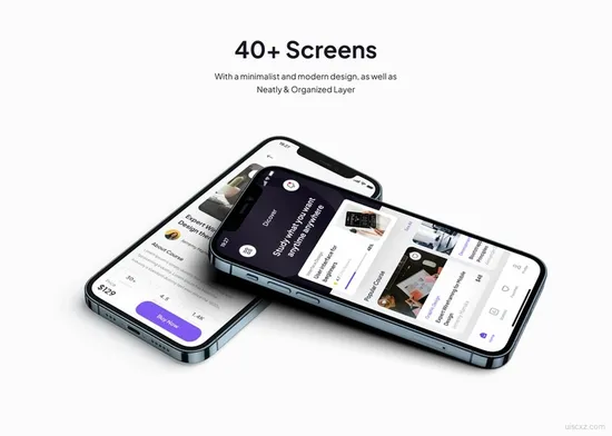 在线课程应用程序 UI 套件