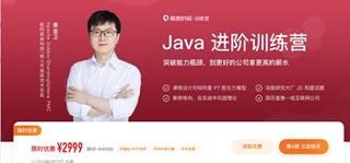 极客大学：Java进阶训练营价值2999元