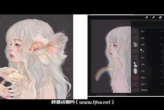 gua老师ipad人物头像课年3月完结