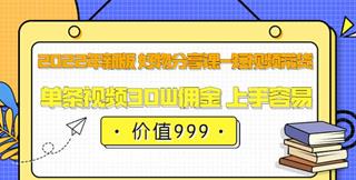 佩佩的好物分享课—短视频带货（22年最新版）价值999元