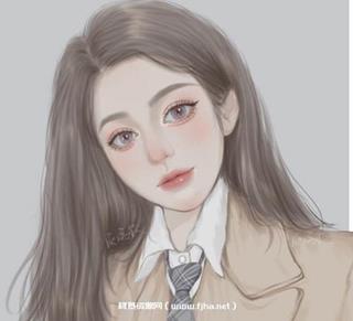 皮埃尔ipad插画团练课美型人物头像年
