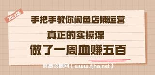 版《手把手教你闲鱼店铺运营》