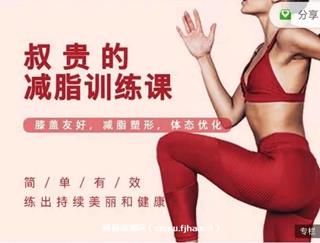 叔贵的减脂训练课-网盘高清