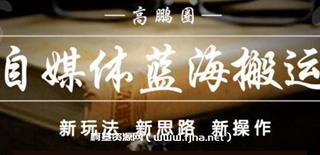 高鹏圈·自媒体蓝海搬运项目价值680元