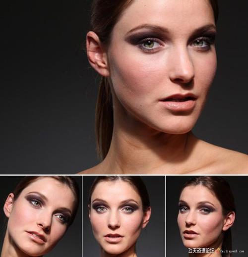 摄影RAW原图下载-适合人像精修练习的人像脸部特写RAW格式原片下载15P