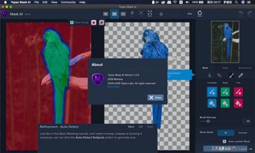 ps插件Topaz Mask AI for Mac(AI人工智能顶级抠图滤镜)v1.2.5最新版