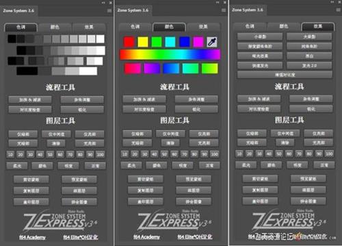 ps插件Zone System Photoshop Panel v3.6汉化版|区域控制扩展面板 支持CC2019-ps滤镜插件