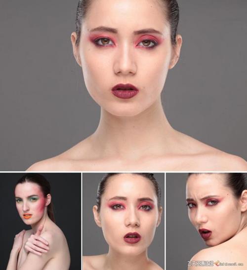 摄影RAW原图下载-彩妆美女练习RAW格式原片下载62P