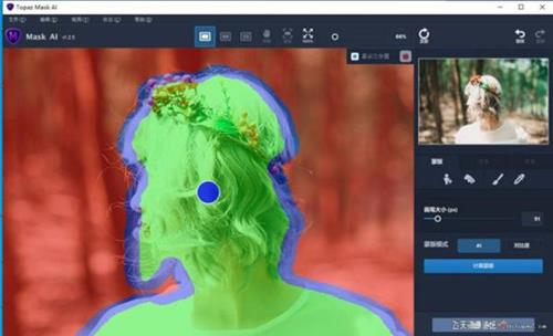 ps插件Topaz Mask AI汉化版|人工智能抠图插件Topaz Mask AI 1.2.5 WIN中文版-ps滤镜插件