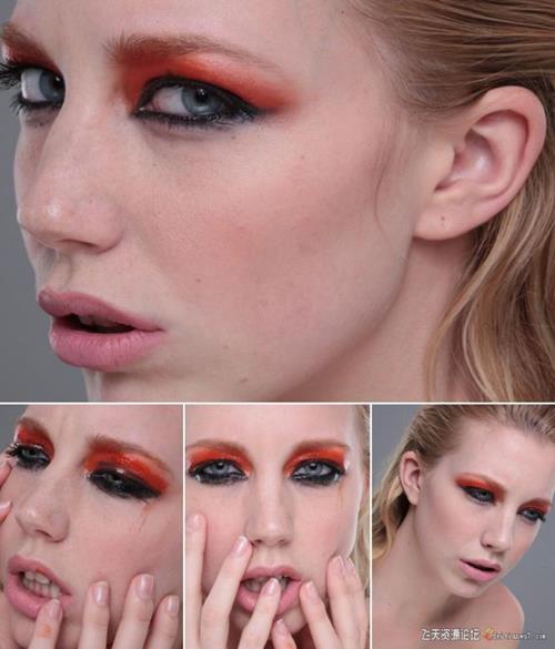 摄影RAW原图下载-彩妆名模局部人像RAW原片39P