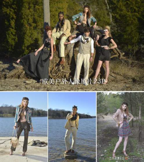 摄影RAW原图下载-欧美户外人像RAW原片23P-NEF格式