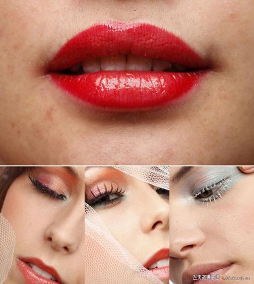 摄影RAW原图下载-欧美面部局部人像精修练习未修原片52P