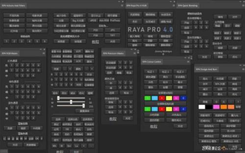 ps插件Raya Pro4.0汉化版|PS终极数字混合扩展Raya Pro4.0中文版(支持PS2022)-ps滤镜插件
