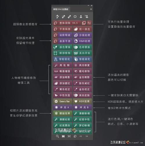 ps插件DR4.5加强版|DR4.5汉化版PS磨皮插件|DR4.5中文破解版(完美支持最新PS2022)-ps滤镜插件