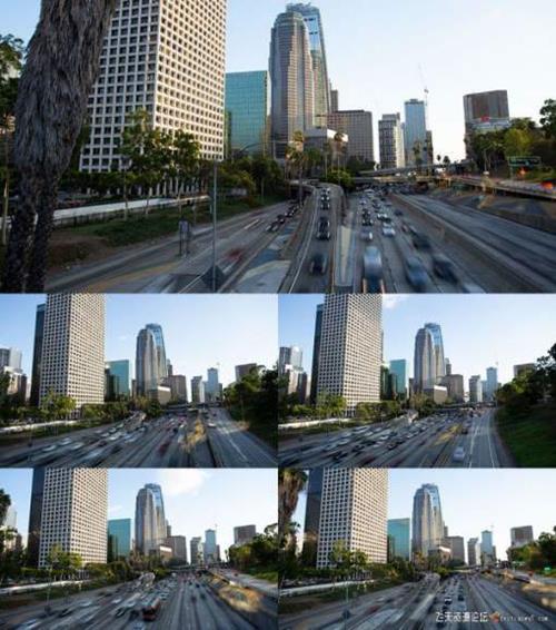 摄影RAW原图下载-延时摄影RAW素材-155张城市风光车流延时摄影RAW素材