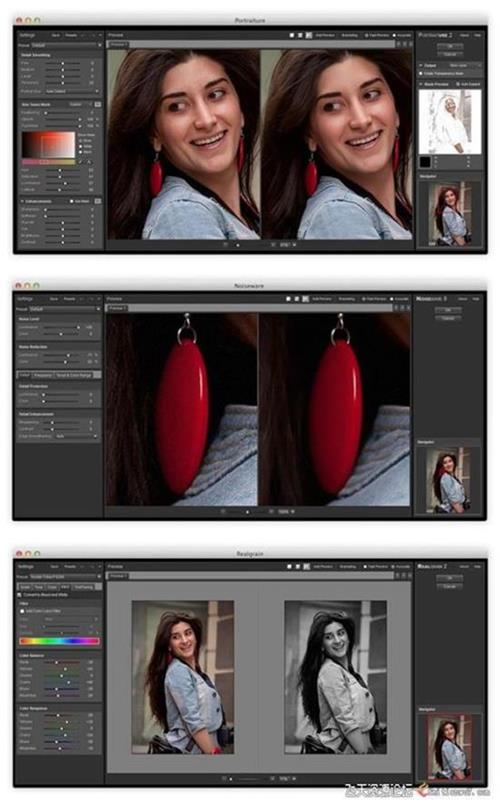 ps插件PS磨皮降噪3套装-Imagenomic Professional Plugin Suite for Mac 1732