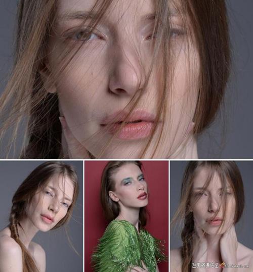 摄影RAW原图下载-16张棚拍模特人像原图nef格式