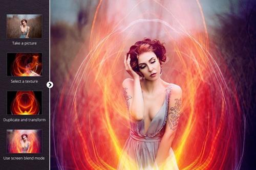 极品PS扩展面板－炫光混合中文版：Enigmatic Light - 150 Photo Overlays