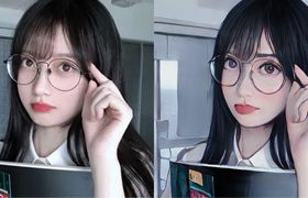 AI智能照片一键转漫画的神器