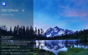 图片特效调色软件/PS滤镜 On1 Effects 2022 win/mac