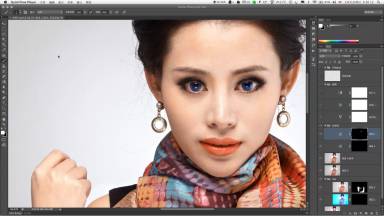 非常详尽的双曲线人像后期教程8集（含素材）