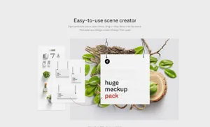 简约食品包装袋纸盒包装盒易拉罐礼品盒金属罐罐头品牌形象展示效果图