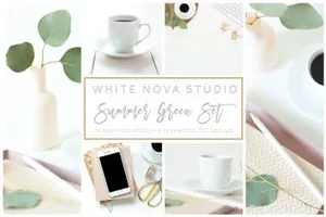 小资场景的样机效果 Freelance Bundle