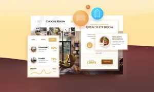 Hotel UI Kit  每日UI源文件分享 Daily UI #295 UI
