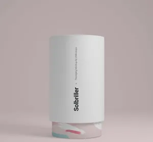 圆筒型礼品盒纸盒包装盒品牌形象多角度立体展示效果图VI智能贴图