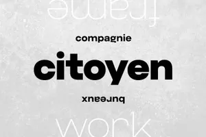 几何无衬线设计字体 Criteria CF neo geometric sans font