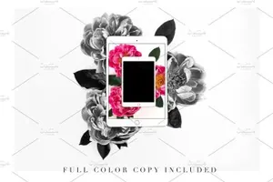 时尚的个性的平板电脑样机 Styled Stock Tablet Mockups