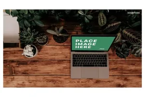 Macbook样机VI展示模型imac-macbook-on-scenes-mock-ups