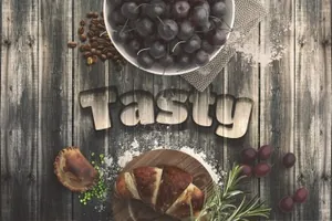 面包店300dpi高分辨率对象场景创作者顶视图