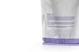 真空逼真干净铝箔袋包装模拟模型Foil Pouch Bag Mock-up