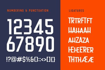 大胆的现代无衬线英文字体 Cheapsman Sans