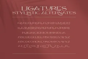 维多利亚精美英文无衬线字体 Rollgates Victoria