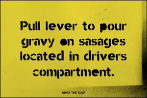 轻松的个性字体 Mind the Gap grunge stencil typeface