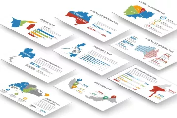 东盟与澳大利亚地图主题Australia_Maps_For_Keynote
