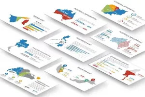 东盟与澳大利亚地图主题Australia_Maps_For_Keynote