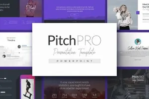 高端提案提报展示幻灯片PitchPRO - Powerpoint Template