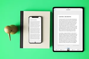 时尚高端多用途的IOS APP UI KITS样机book-app-mockup