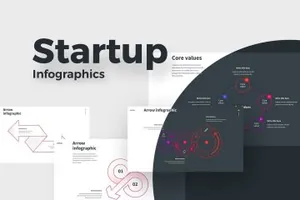 提案简报信息图表大数据STARTUP_powerpoint_infographics