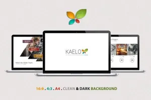 多用途的幻灯片设计模板Kaelo Powerpoint
