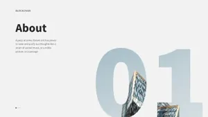 用户讲区块链业务的高端ppt模板Blockchain_Powerpoint_Template