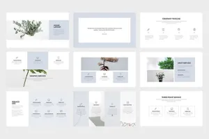 75个独特幻灯片高清图片Contain Keynote Presentation