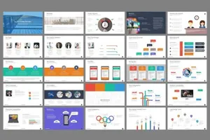 极具现代感的ppt模板下载Blast Powerpoint Template
